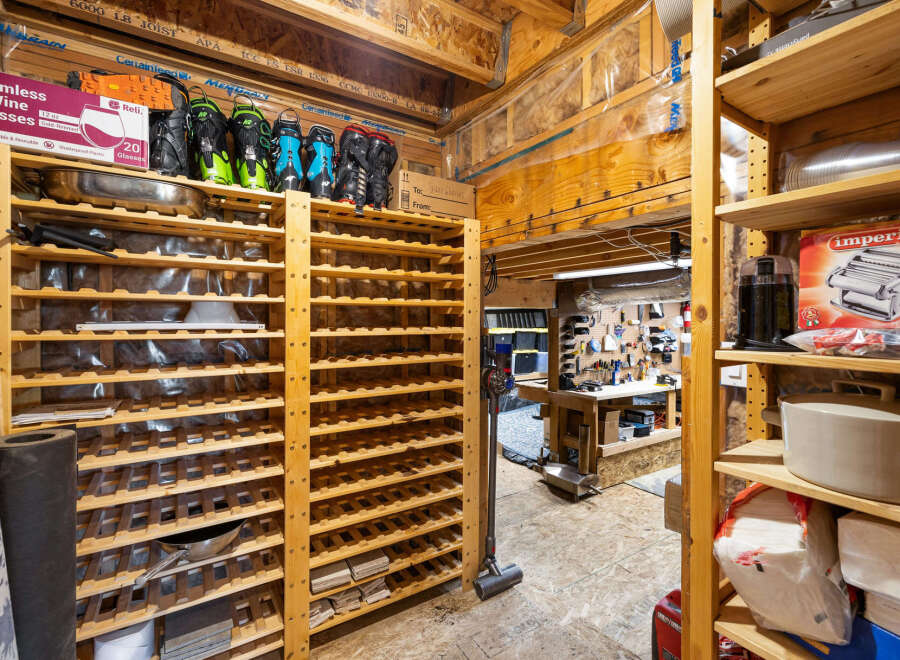 Discover the perfect blend of functionality and storage in this well-organized space.