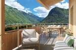 Experience breathtaking mountain views from this stunning property.