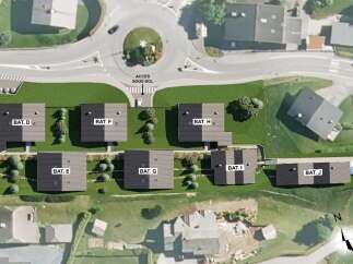 Discover a modern residential development featuring contemporary architecture and convenient access.