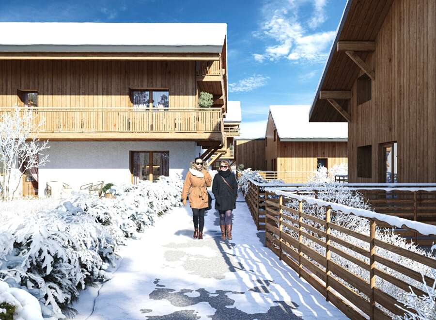 Experience the charm of this stunning property nestled in a winter wonderland.
