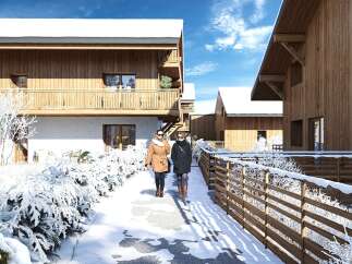 Experience the charm of this stunning property nestled in a winter wonderland.