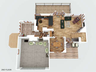 Explore this stunning 2nd-floor layout, perfect for modern living.