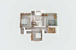 Explore this stunning 3rd-floor layout, perfect for modern living.