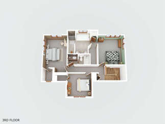 Explore this stunning 3rd-floor layout, perfect for modern living.