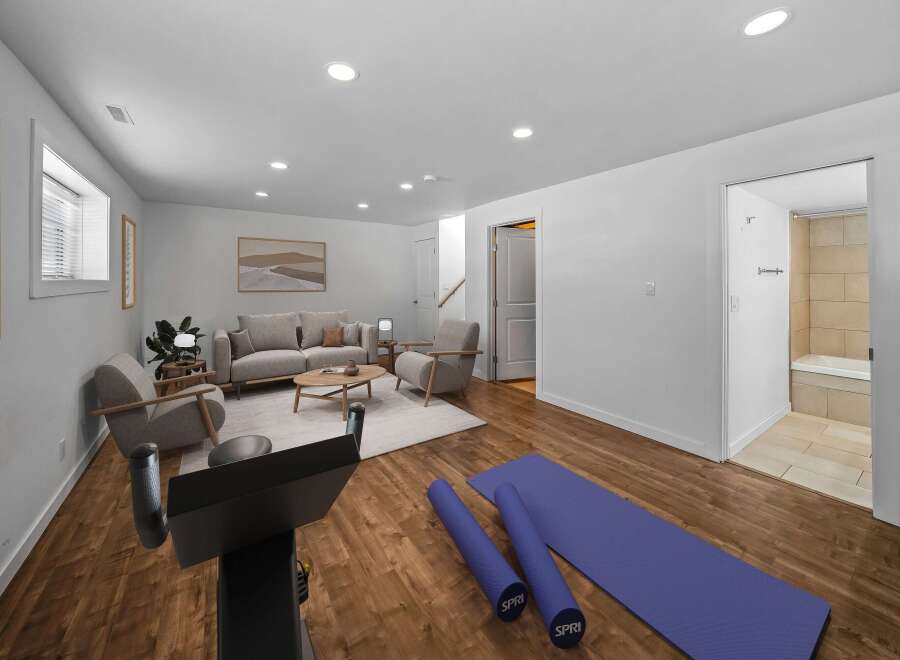 Discover the perfect blend of comfort and functionality in this inviting living space.