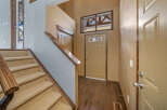 Step into this inviting home and be greeted by a stunning staircase.