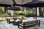 Enjoy outdoor living at its finest with this stunning patio space.