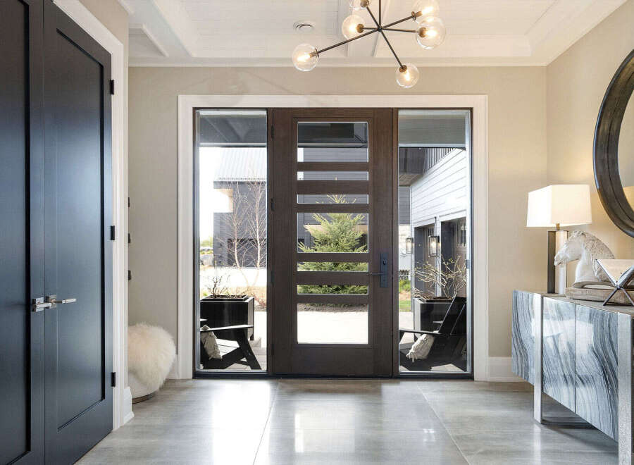 Step into luxury with this stunning entryway.