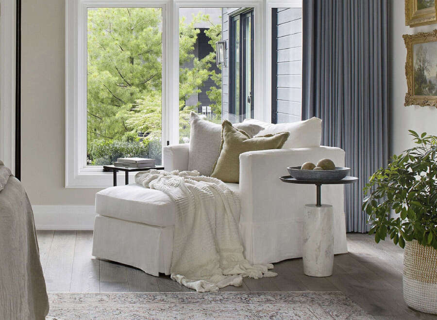Experience luxury living in this stunning property, featuring a bright and airy living space.