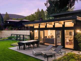 Experience modern luxury in this stunning property, featuring a sleek, contemporary design and an inviting outdoor space.