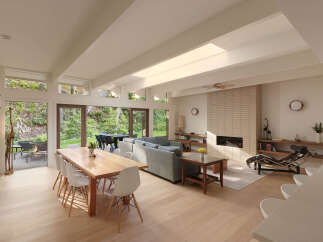This stunning property boasts a modern, open-concept design, perfect for luxurious living.