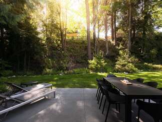 Enjoy the tranquility of this stunning outdoor space, perfect for relaxation and entertaining.