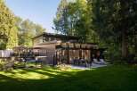 This stunning modern home offers a seamless blend of indoor and outdoor living.
