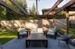Enjoy outdoor living at its finest with this stunning patio space.