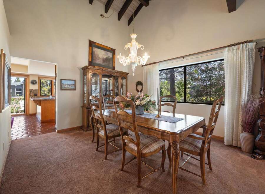 Step into this elegant dining room, perfect for hosting memorable gatherings.