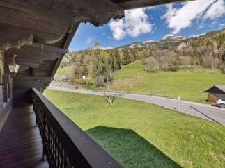 Experience the tranquility of mountain living from this charming property.