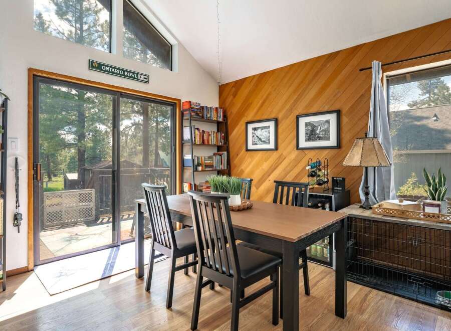 Step into this inviting dining area, perfect for both everyday meals and entertaining.