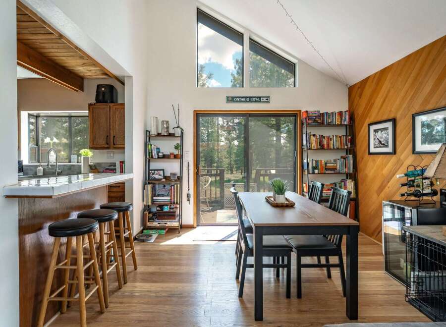This stunning property boasts a bright and airy dining area, perfect for entertaining.