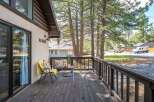 Enjoy the tranquility of this charming property with a welcoming front porch.