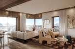 Experience the epitome of luxury living in this stunning property, boasting breathtaking mountain views from expansive windows.