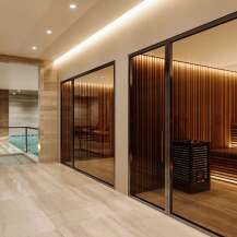 Step into luxury with this stunning spa-like retreat.