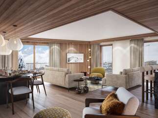 Experience luxury living in this stunning property, boasting a modern interior design with high-end finishes.