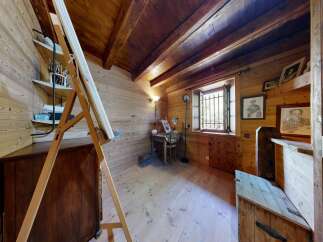 Step into this charming artist's studio, a haven of creativity and inspiration.