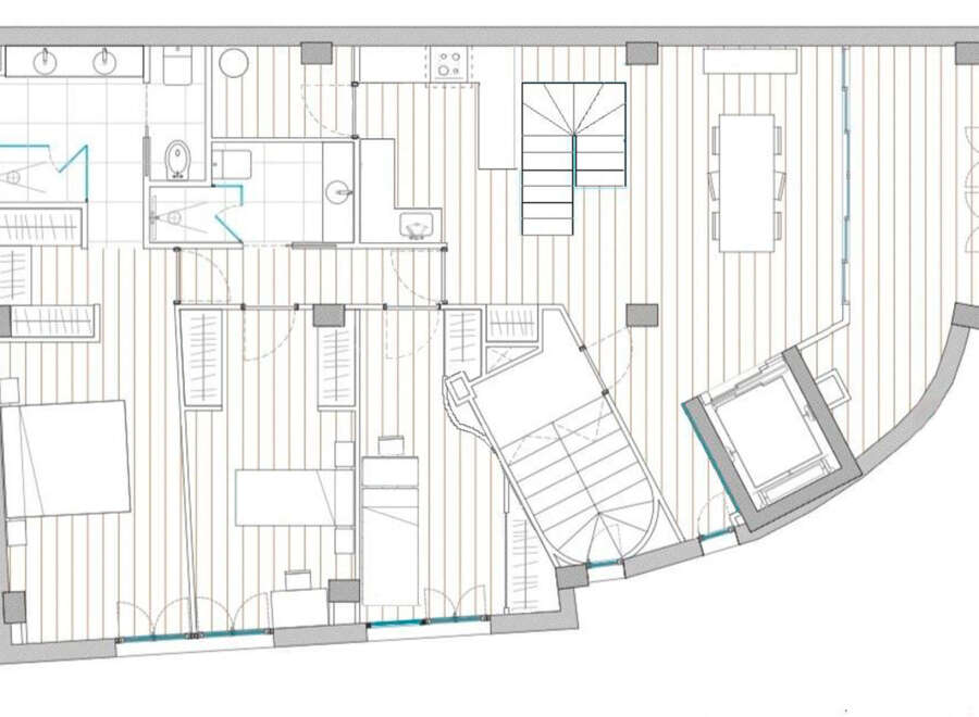 Discover a stunning architectural masterpiece with this meticulously designed floor plan.