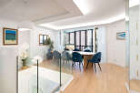 This stunning property boasts a bright and airy dining area, perfect for hosting gatherings.