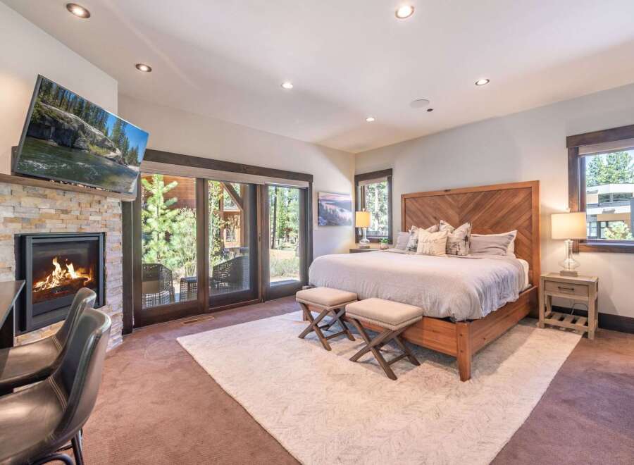 Experience luxury and comfort in this stunning bedroom.