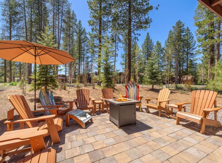 Enjoy the ultimate outdoor living experience with this stunning patio.
