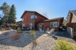 This stunning property boasts a spacious outdoor patio, perfect for entertaining or relaxing.