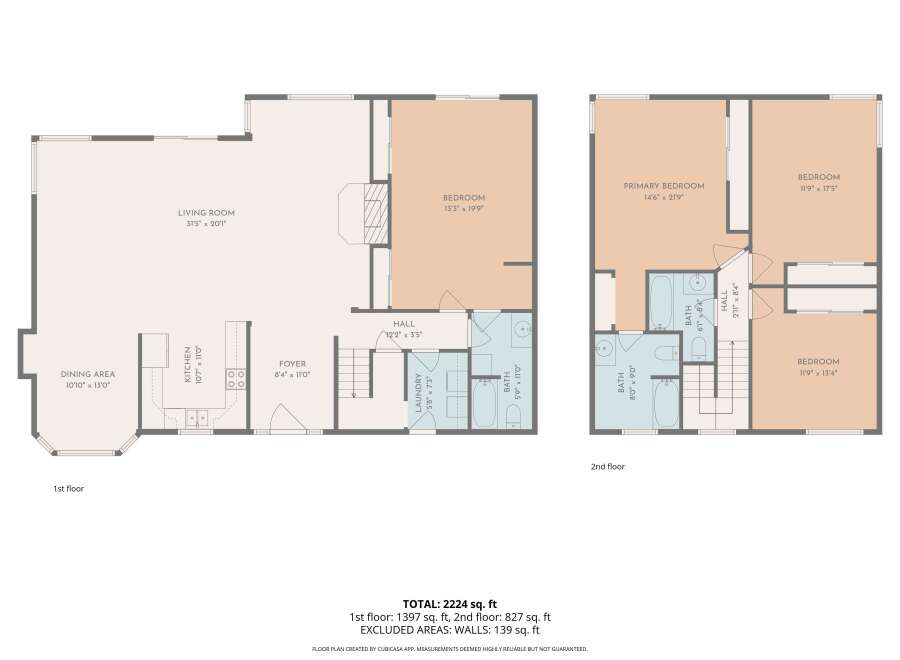 Discover this stunning property featuring a spacious layout with a total of 2224 sq.