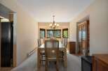Step into this inviting dining room, perfect for hosting gatherings.