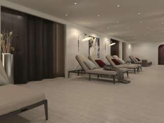 Discover tranquility in this serene spa retreat.