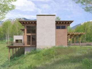 This stunning modern home offers a seamless blend of contemporary design and natural beauty.