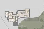 Explore this meticulously designed basement layout, featuring three spacious bedrooms, including two suites, and two full bathrooms, plus an additional powder room.