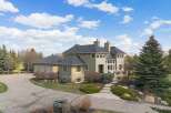 This stunning property boasts a luxurious exterior with a beautifully designed facade.