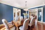 Step into luxury with this stunning dining room, perfect for hosting memorable gatherings.