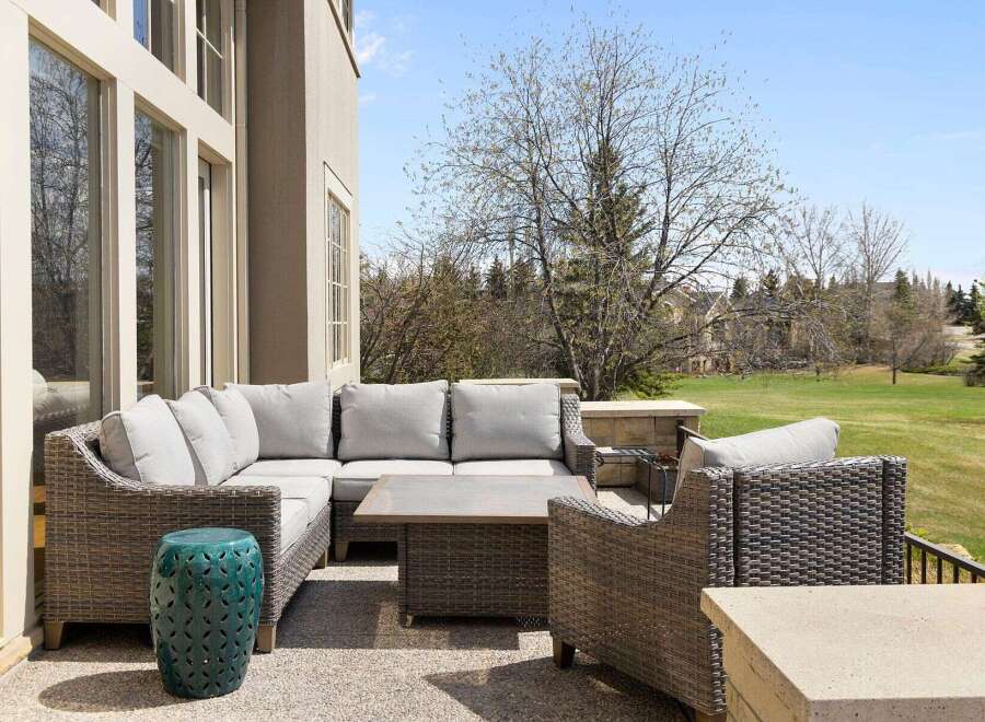Enjoy outdoor living at its finest with this stunning patio space.