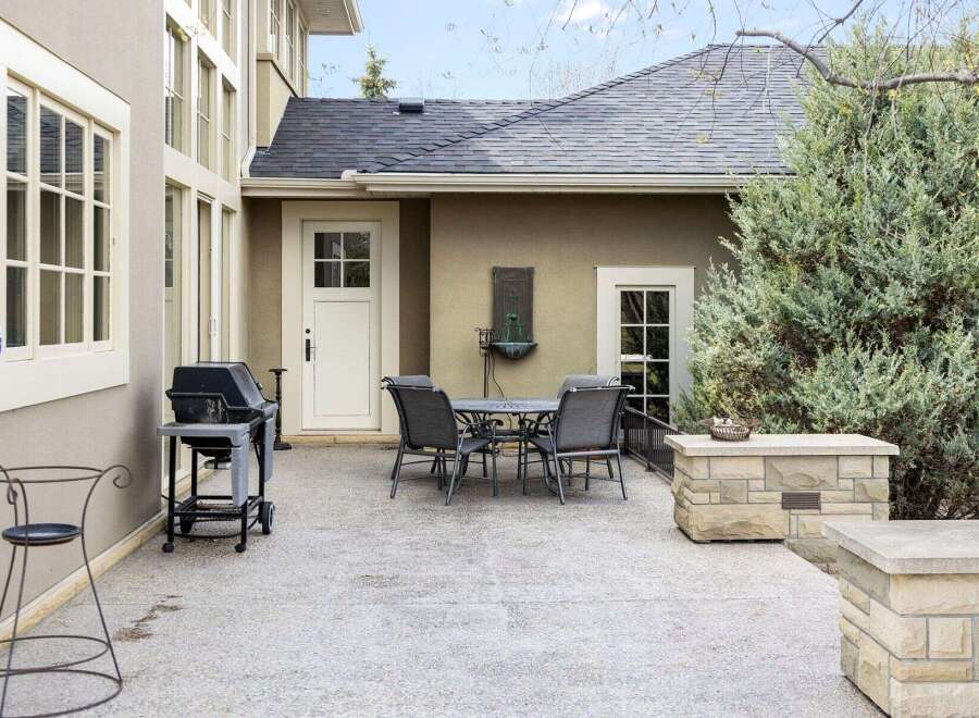 Enjoy outdoor living at its finest with this stunning patio.