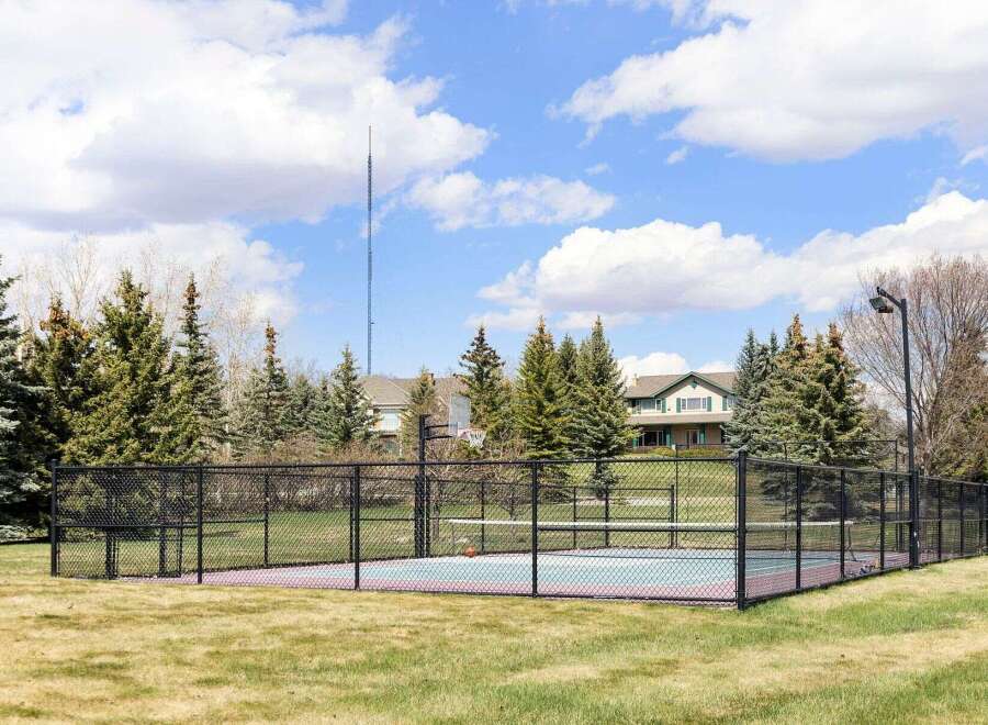 Enjoy outdoor recreation at this stunning property! Featuring a private basketball court, this home offers endless opportunities for fun and fitness.