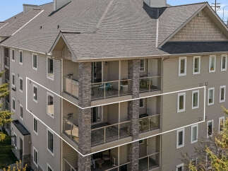 Discover luxury living in this stunning apartment complex featuring spacious balconies and modern design.