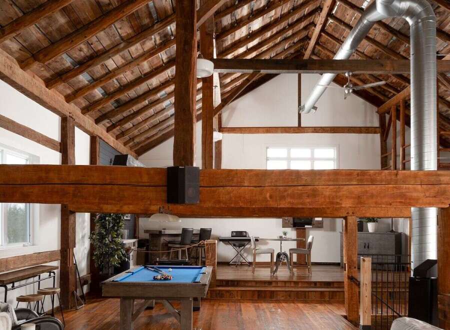 Step into luxury with this stunning property featuring a unique open-concept design.