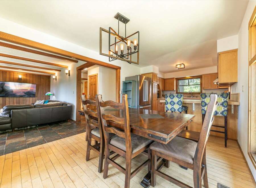 Step into this inviting dining area, perfect for gatherings and everyday meals.
