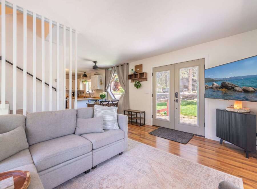 Step into this inviting living space, perfect for relaxation and entertaining.