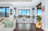 This stunning property boasts a bright and airy interior with breathtaking views.