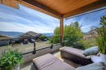 Enjoy breathtaking views from this stunning property, featuring a luxurious outdoor space perfect for relaxation.