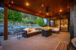Enjoy the ultimate outdoor living experience with this stunning patio.