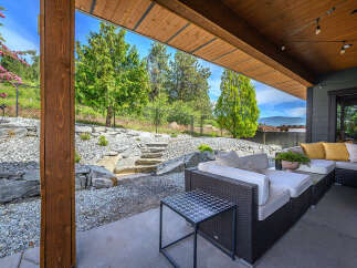 Enjoy outdoor living at its finest with this stunning patio.